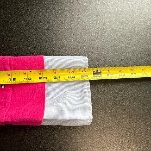 Tommy Hilfiger Women’s 1X Layered Collared Top Pink Blue Striped Preppy Casual - Picture 13 of 16